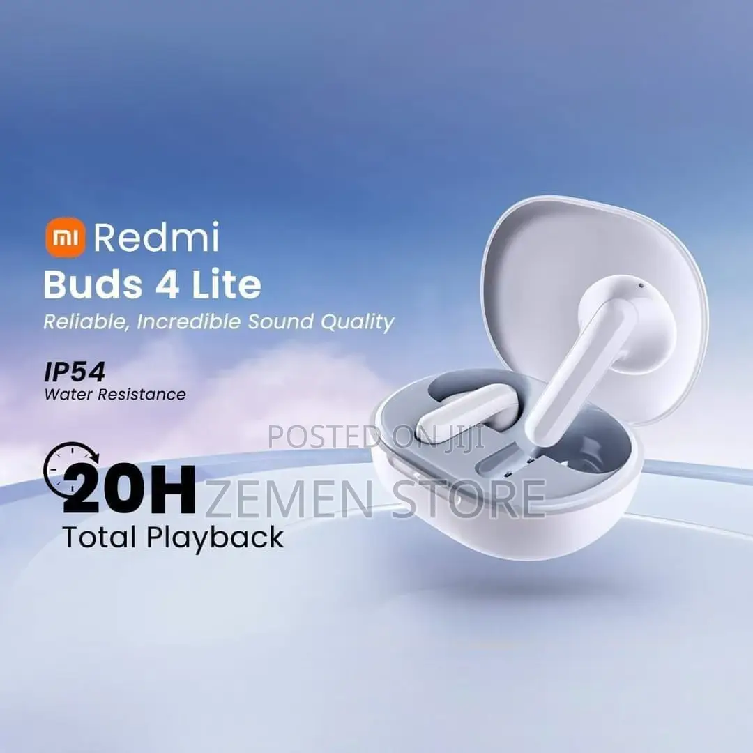 Original High Quality Xiaomi Redmi Buds 4 Lite ድምፅ ጥራቱ አስገራሚ