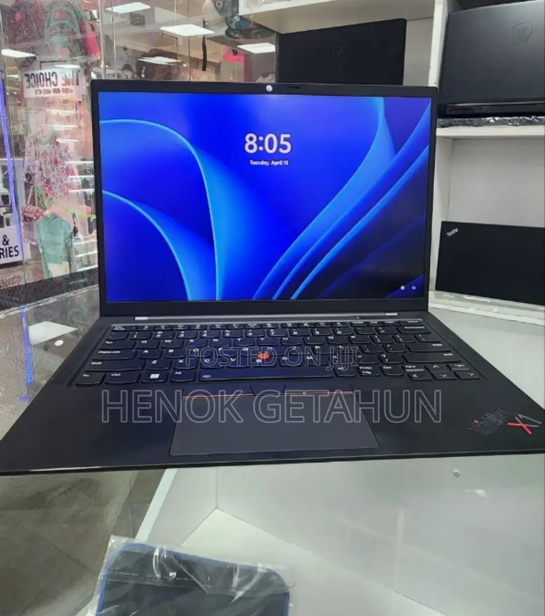 New Laptop Lenovo ThinkPad X1 Carbon 16GB Intel Core I7 SSD 512GB