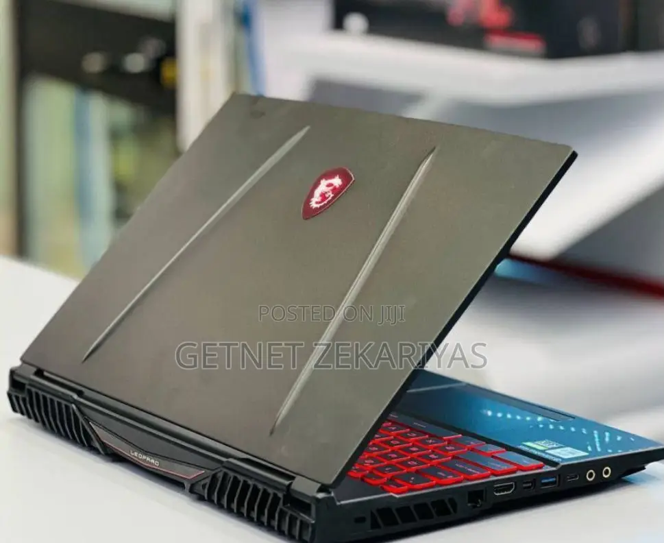 New Laptop MSI GP63 Leopard 8RE 16GB Intel Core I7 SSD 512GB