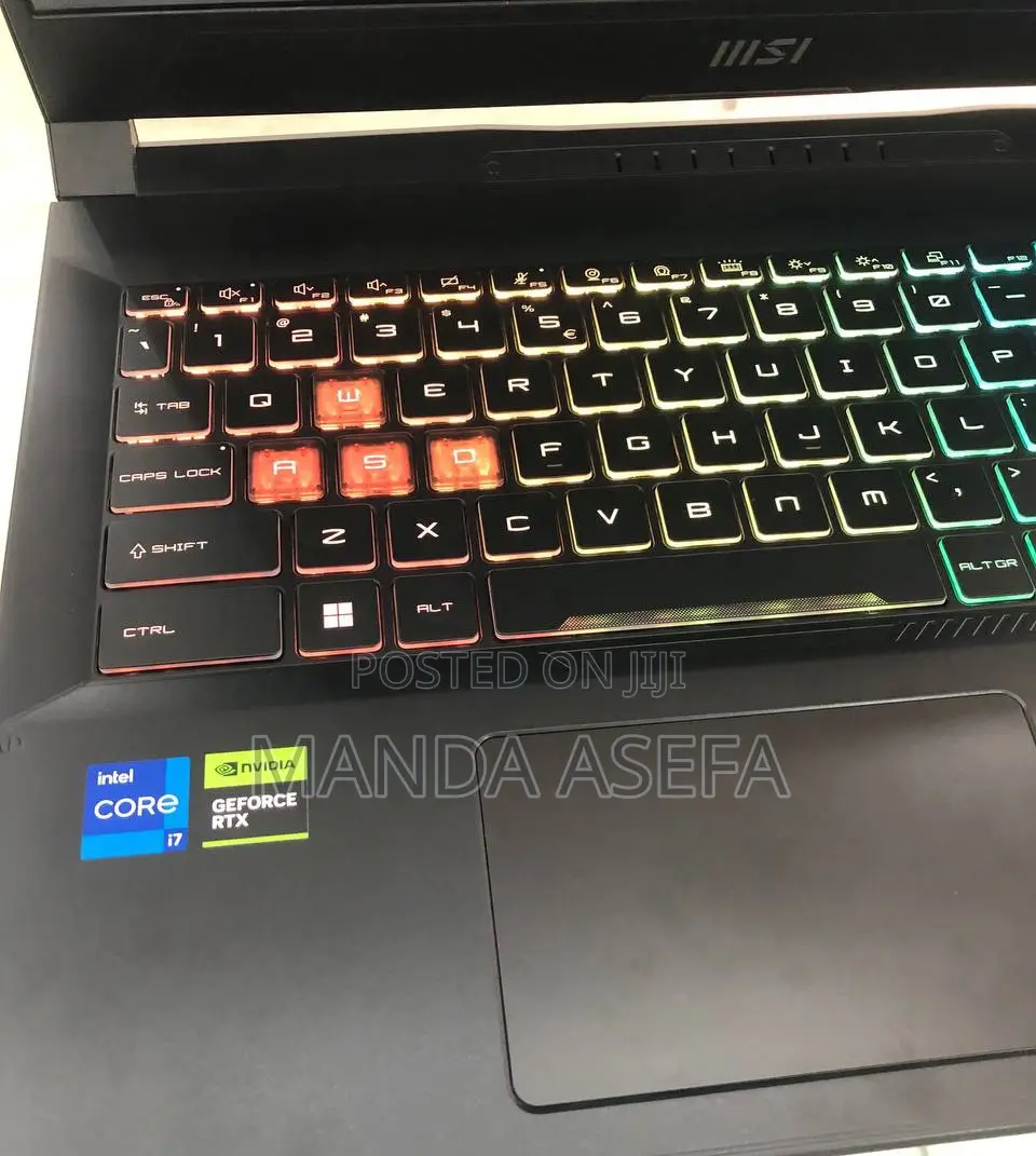 New Laptop MSI 16GB Intel Core I7 SSD 512GB