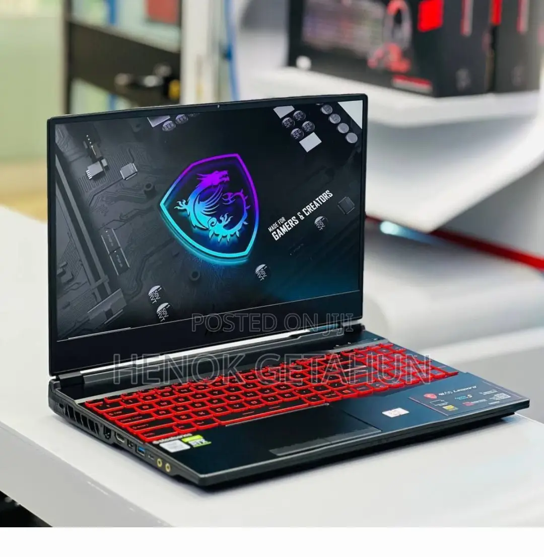 New Laptop MSI GF63 16GB Intel Core I7 SSD 512GB