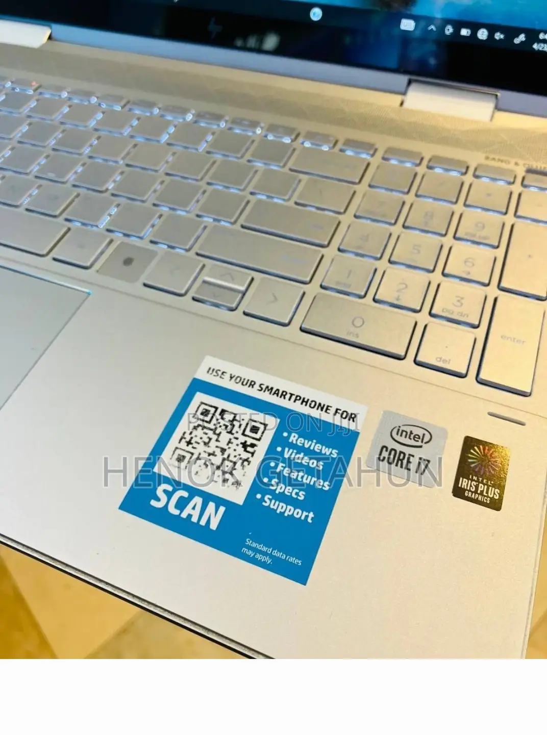 New Laptop HP Envy X360 12GB Intel Core I7 SSD 512GB