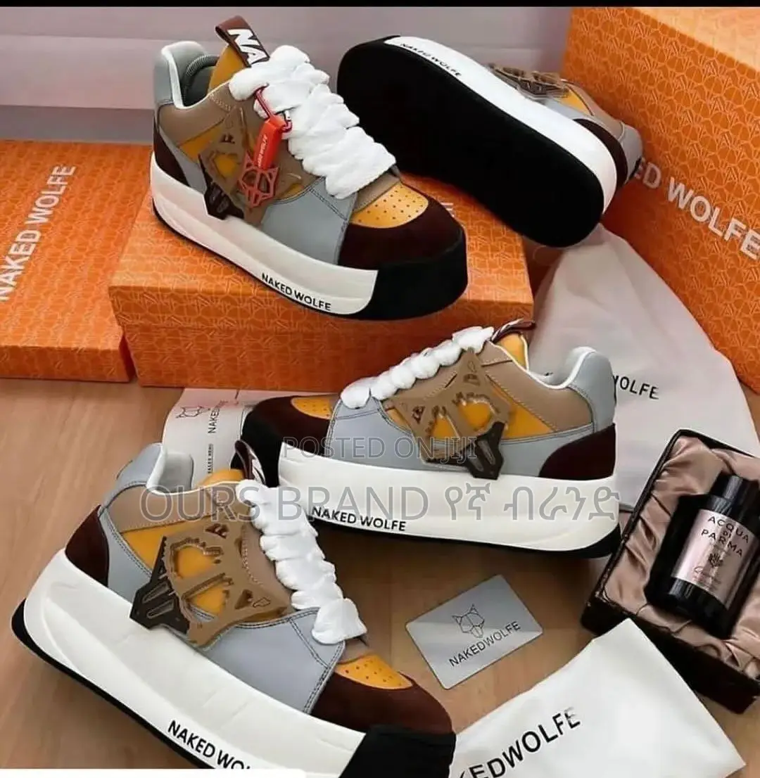 Naked Wolfe High Master Quality Luxurious Sneakers Shoes 