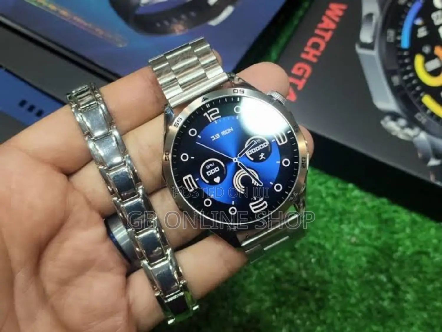 Hommtel Watch GT4 1.65" Full Screen Smart Watch