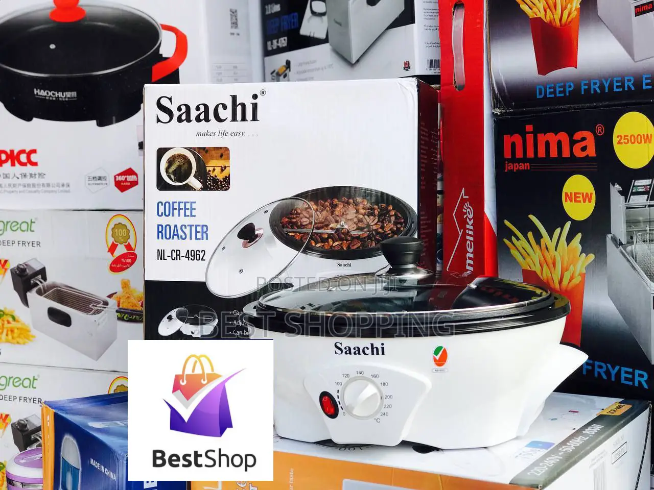 Saachi Coffee Roaster ዘመናዊ ቡና መቁያ
