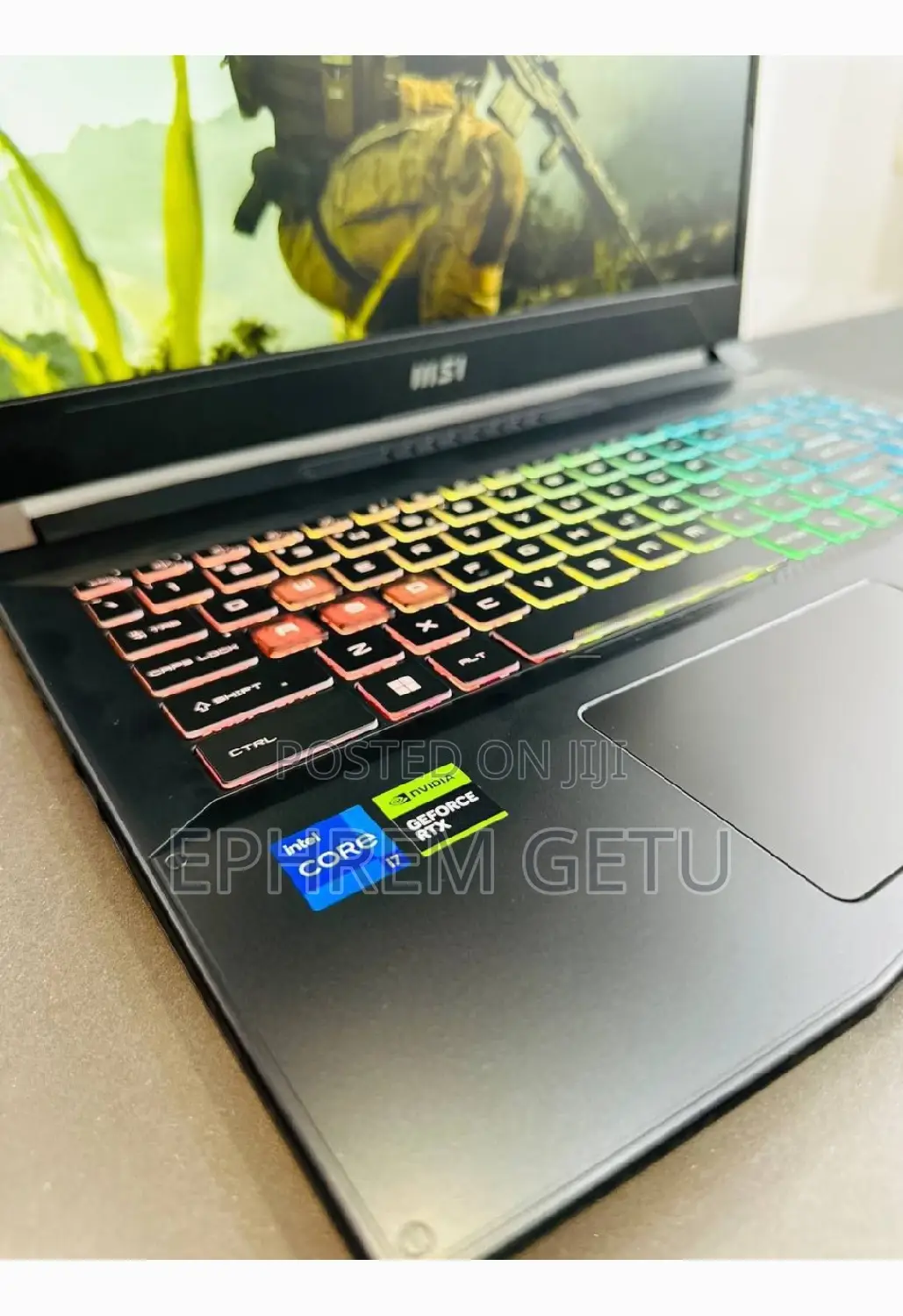 New Laptop MSI Katana GF66 16GB Intel Core I7 SSD 512GB