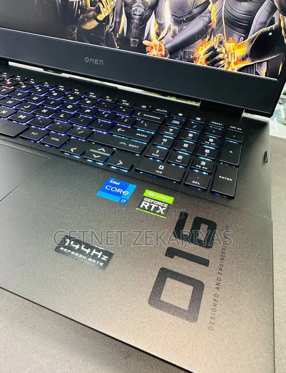 New Laptop HP Omen 15 16GB Intel Core I7 SSD 512GB