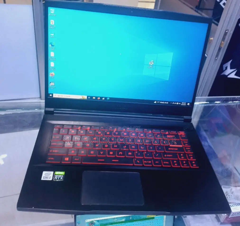 New Laptop MSI GF65 Thin 10UE 16GB Intel Core I7 SSD 512GB