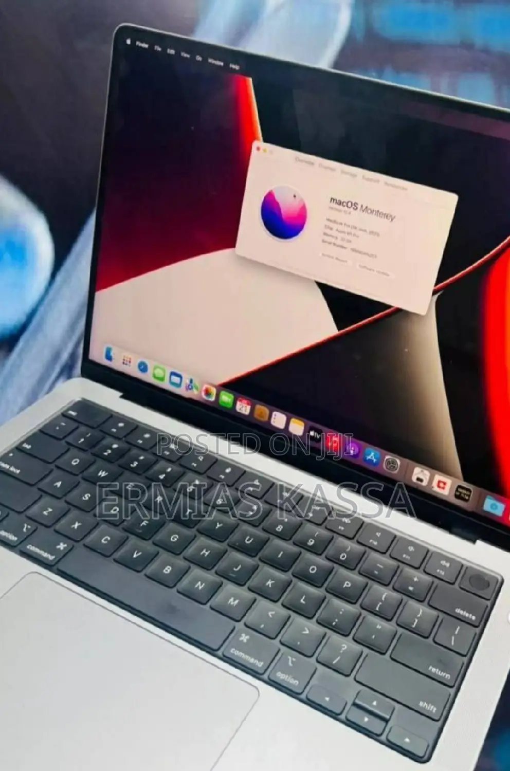 New Laptop Apple MacBook Pro 2021 M1 16GB Apple M1 Pro SSD 512GB