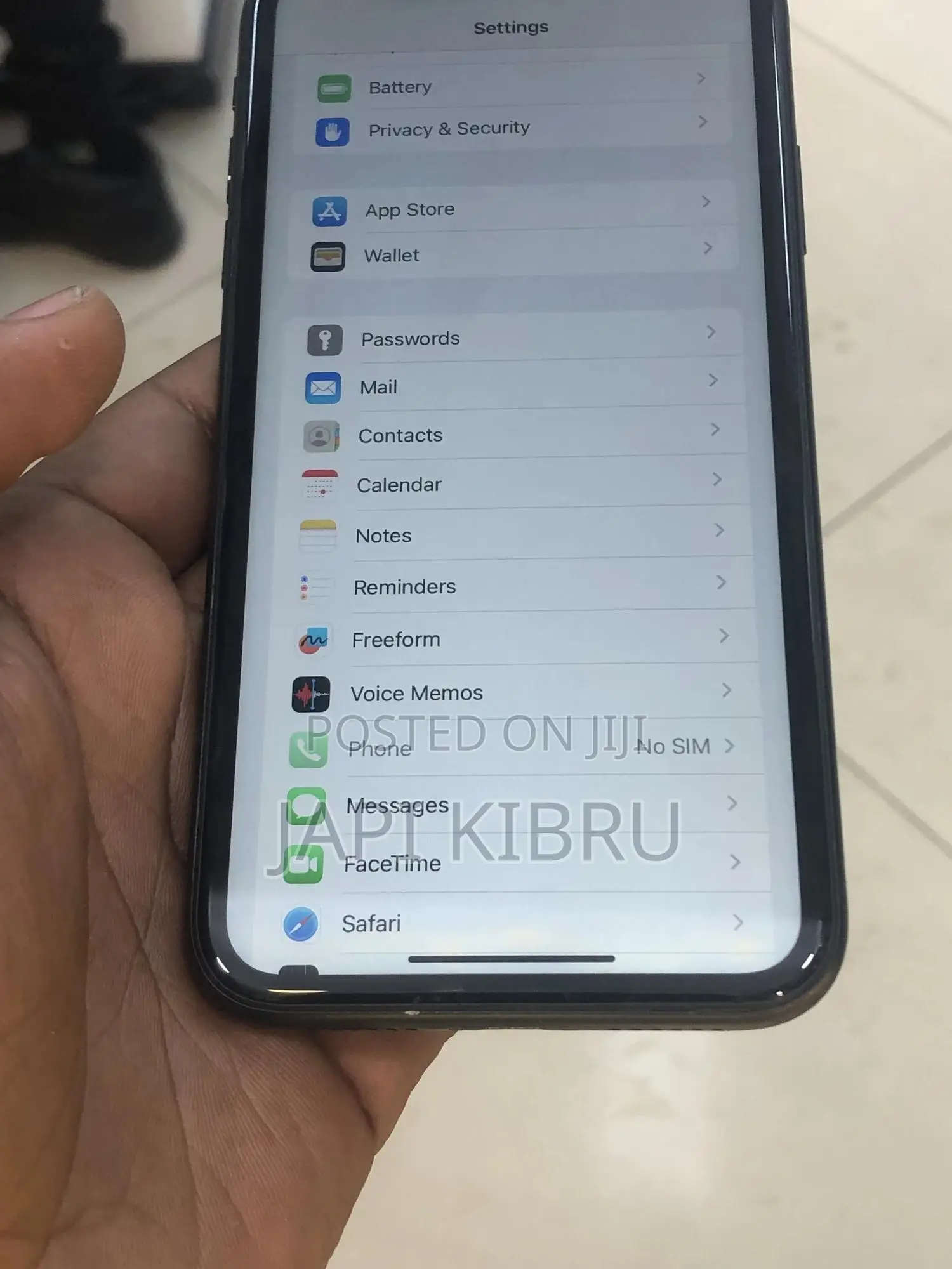 Apple iPhone XR 64 GB Black