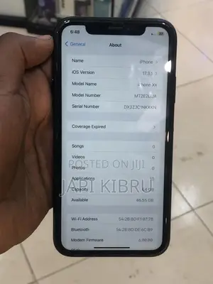 Apple iPhone XR 64 GB Black