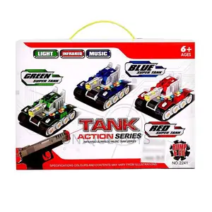 Super Tank Action Series With a Pistol, Battery Operated