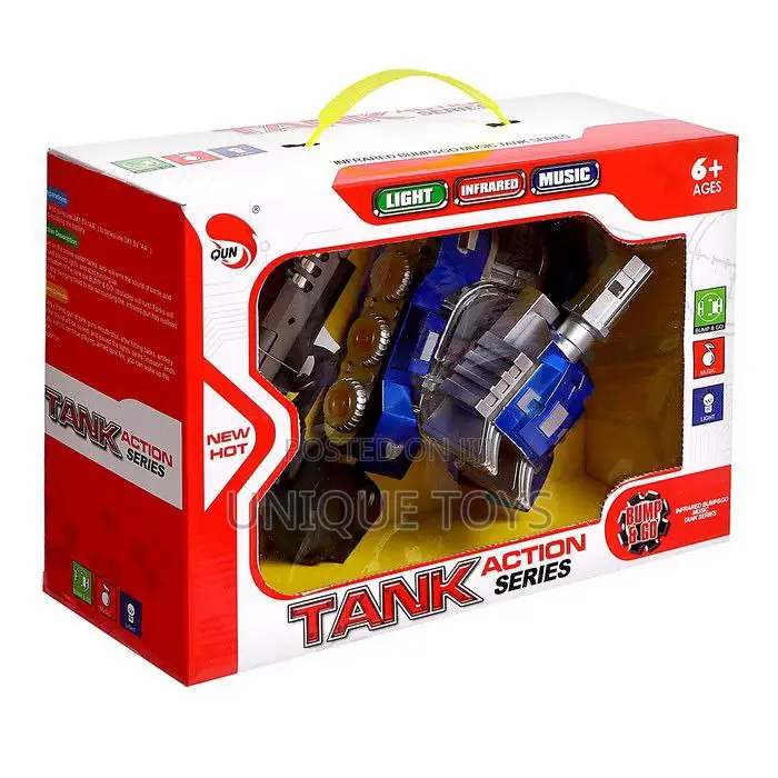 Super Tank Action Series With a Pistol, Battery Operated