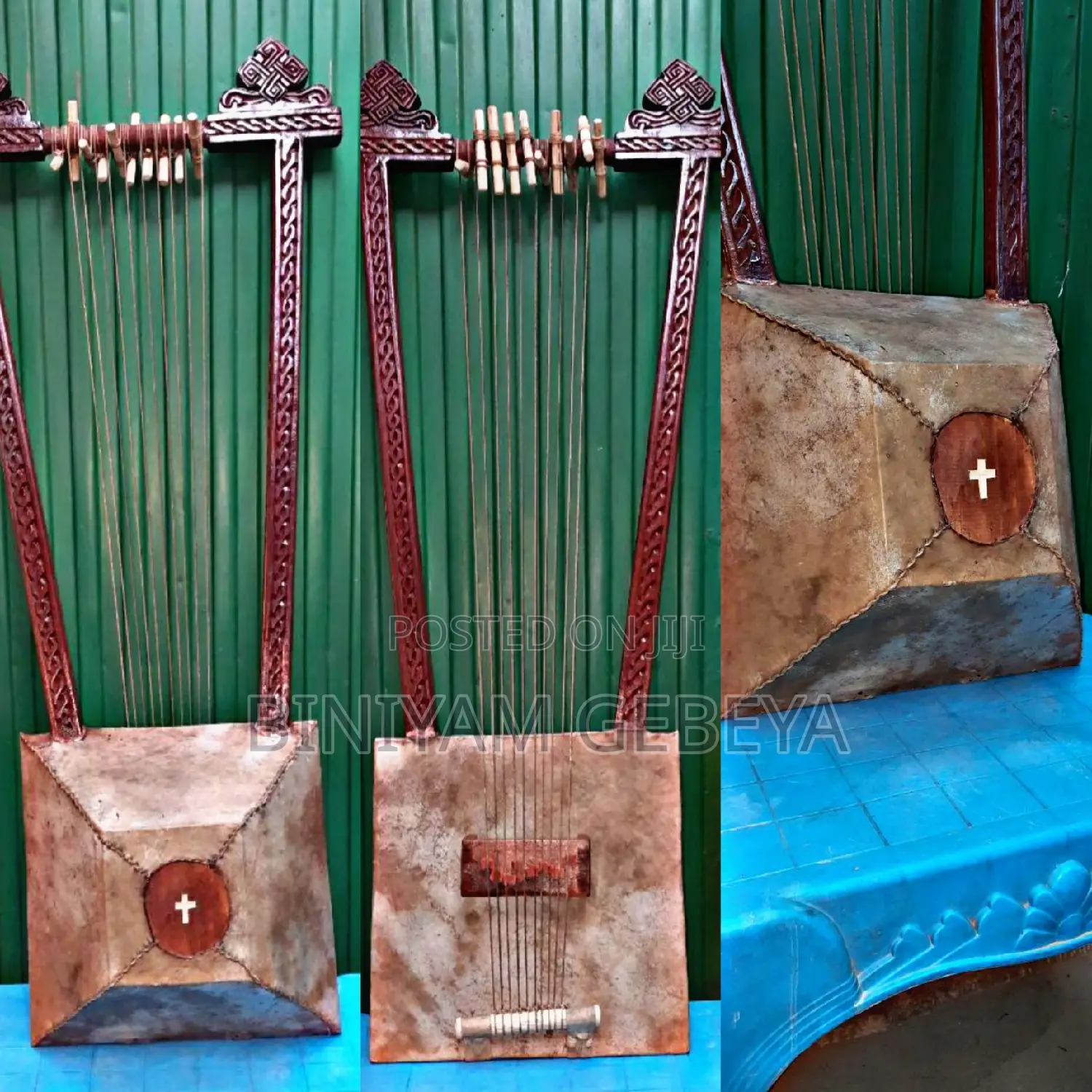 ታላቅ ቅናሽ በገና(Begena) Kirar በሚያምር ዲዛይን እና በጥራት ባሉበት ቦታ ይደርስሎታል