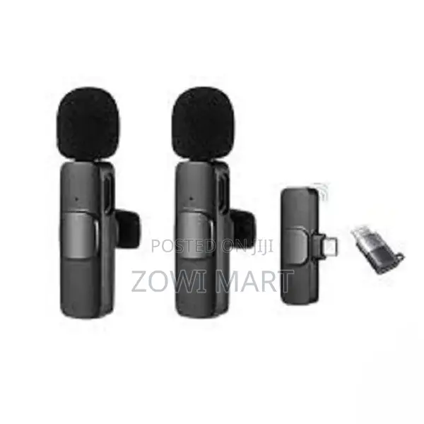 Dual Wireless Mic For Type C, Micro, iPhone
