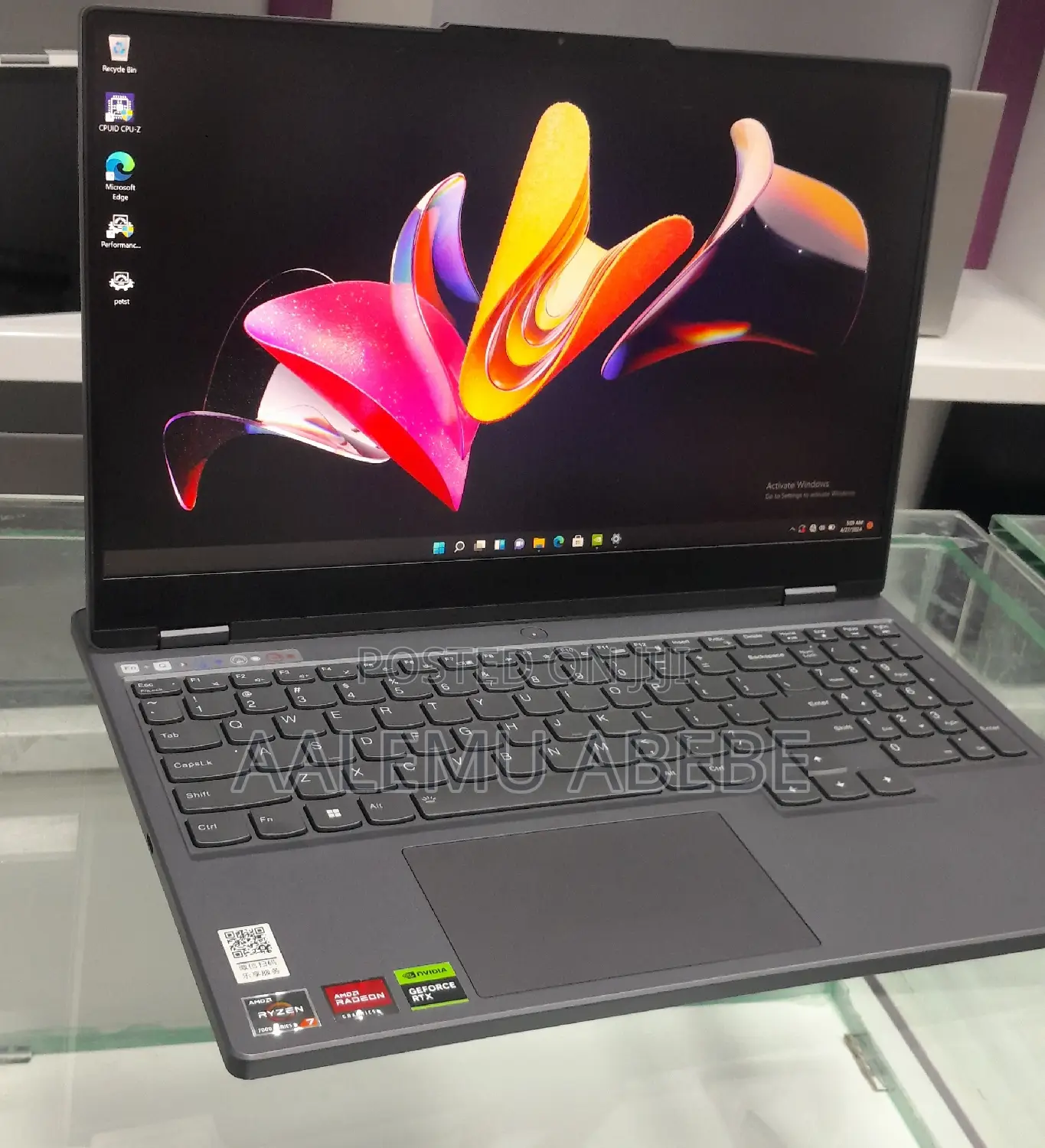 New Laptop Lenovo Legion 5 16GB AMD Ryzen 7 SSD 512GB