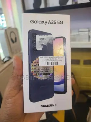 New Samsung Galaxy A25 128 GB Black
