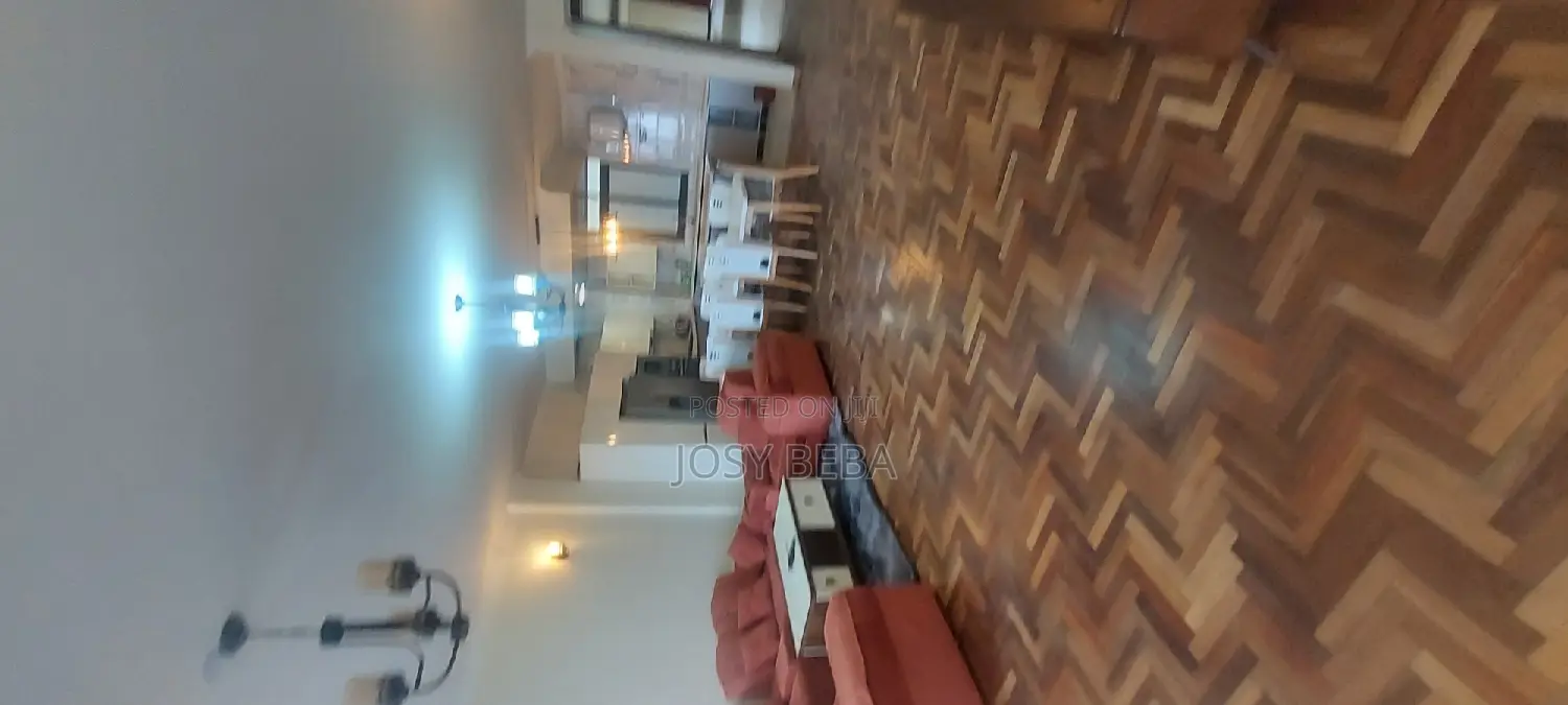 Furnished 4bdrm Apartment in Bole for rent