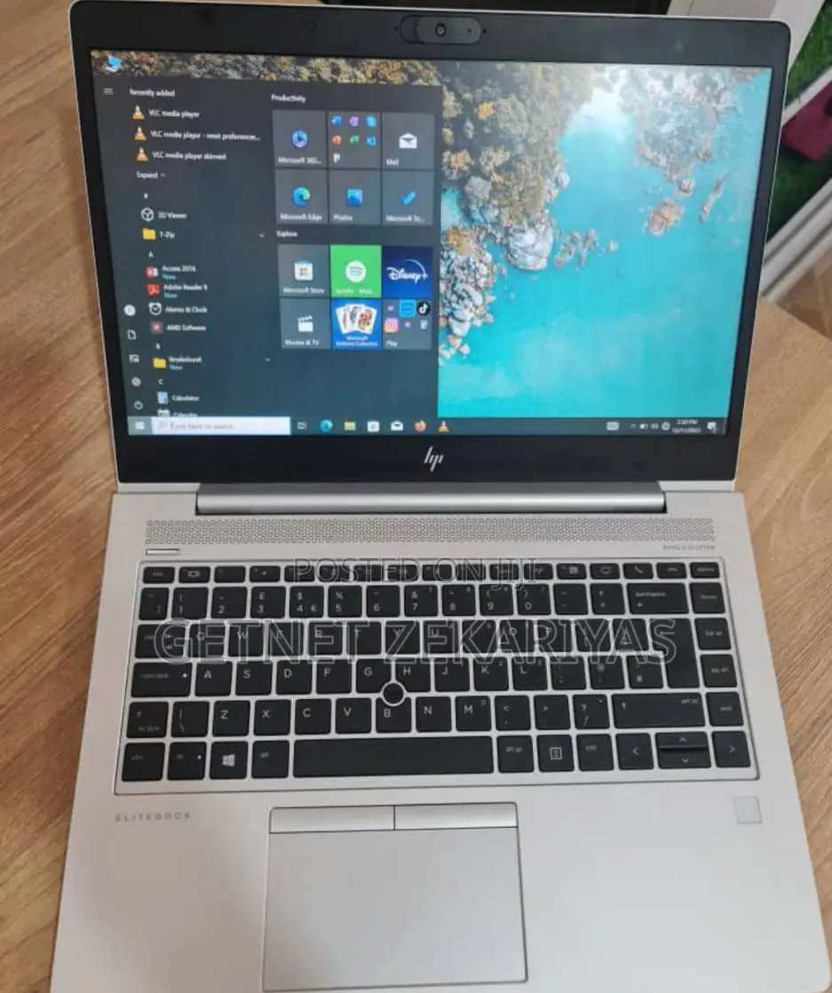 New Laptop HP EliteBook 840 G5 8GB AMD Ryzen 5 SSD 256GB