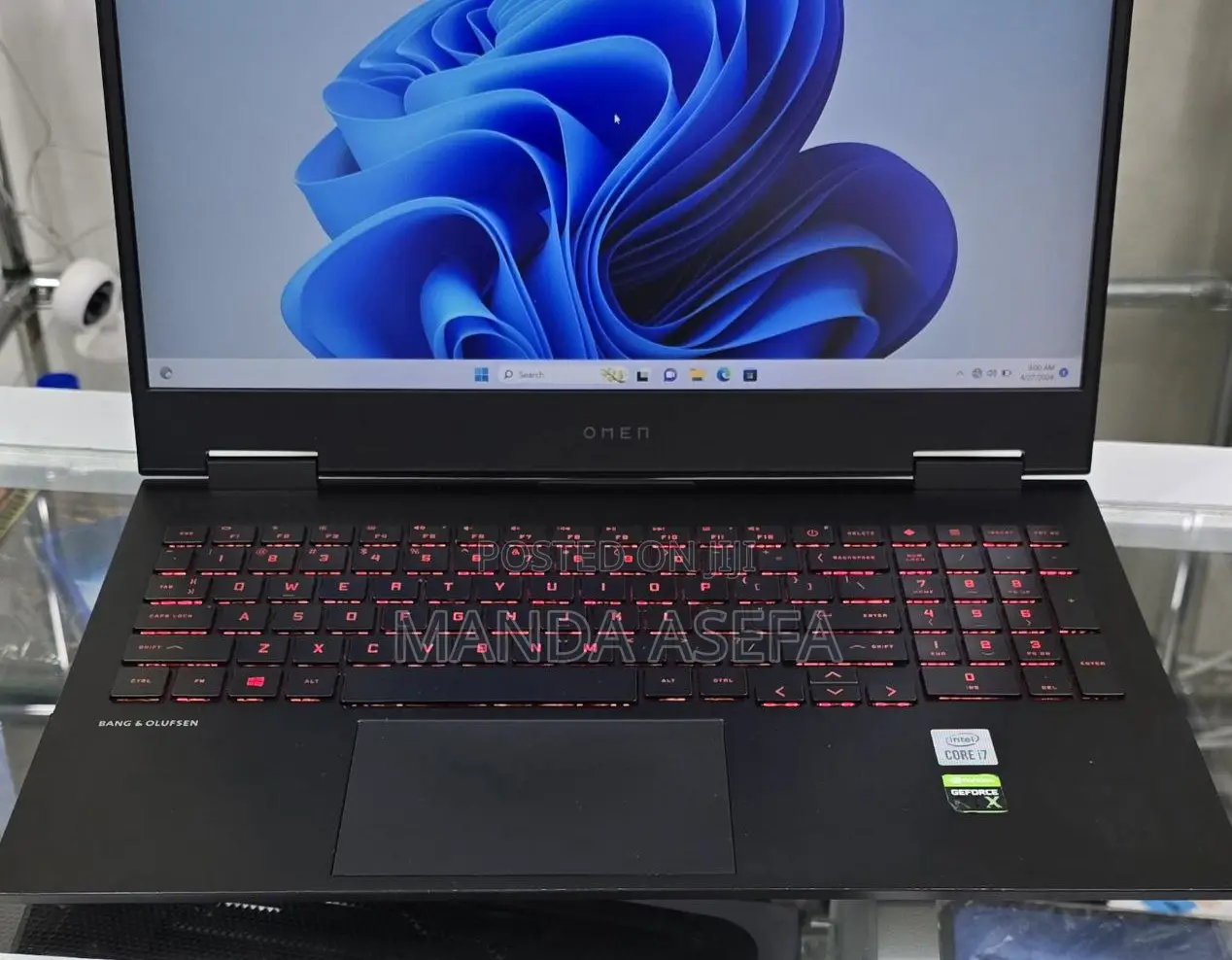 New Laptop HP Omen 15 16GB Intel Core I7 SSD 1T