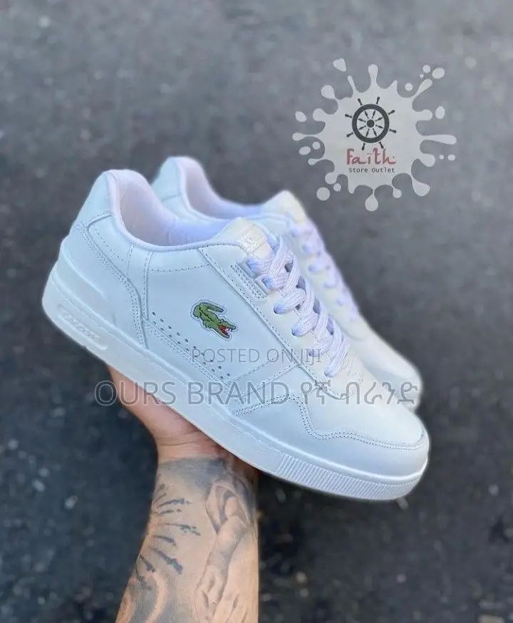 High Master Quality Lacost Low Cut Sneaker Shoes