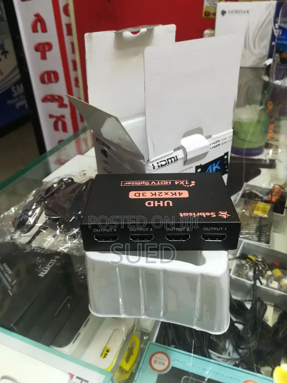 4K2K 1x4 HDMI Splitter for Full HD Support 3D