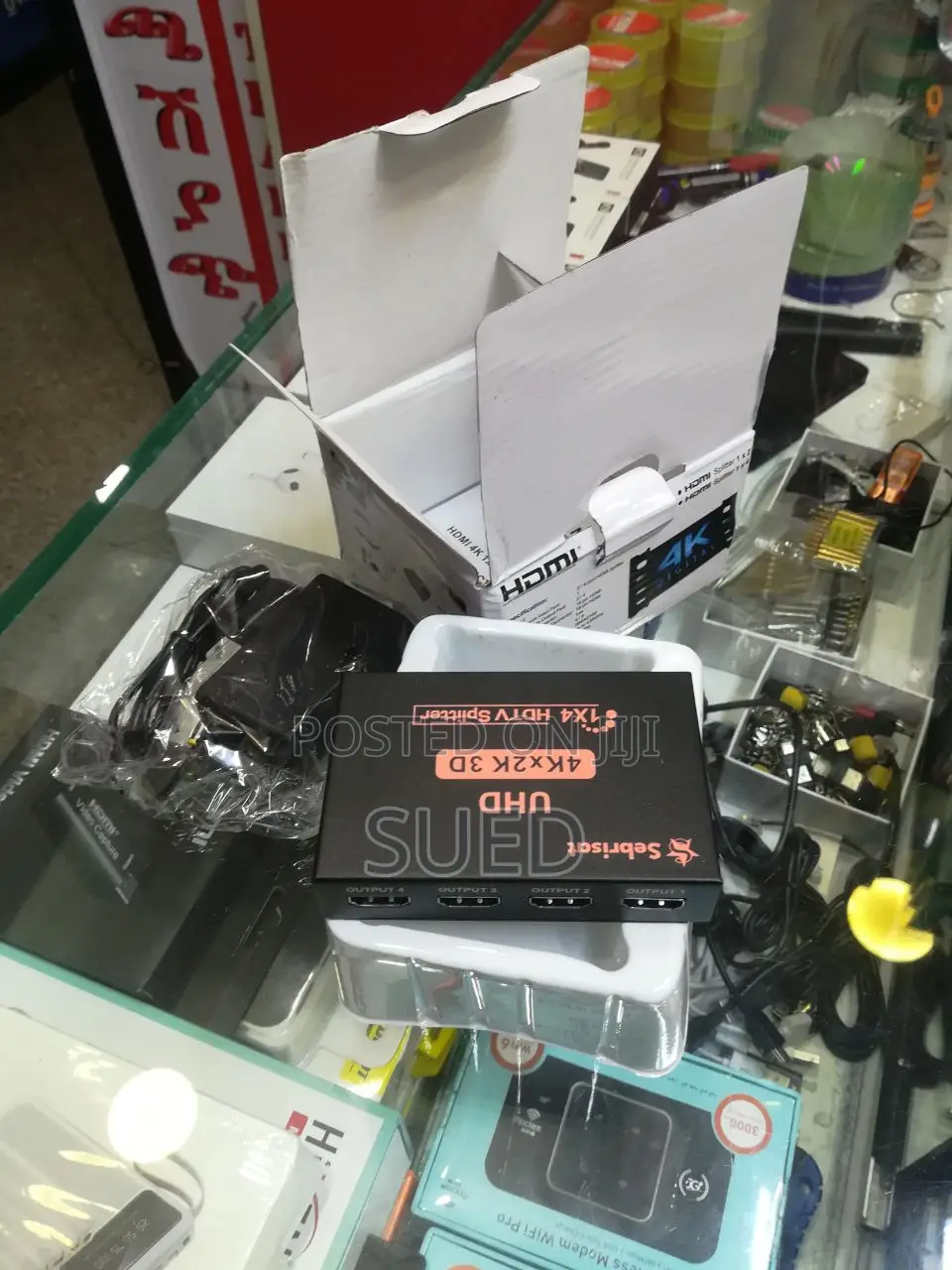 4K2K 1x4 HDMI Splitter for Full HD Support 3D