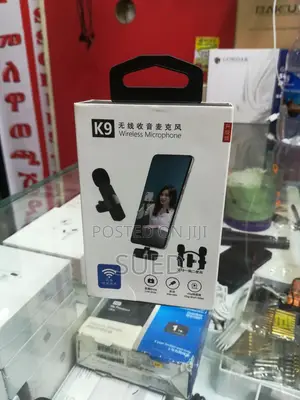 Photo - Wireless Microphone Dual Mic ገመድ አልባ ማይክሮፎን