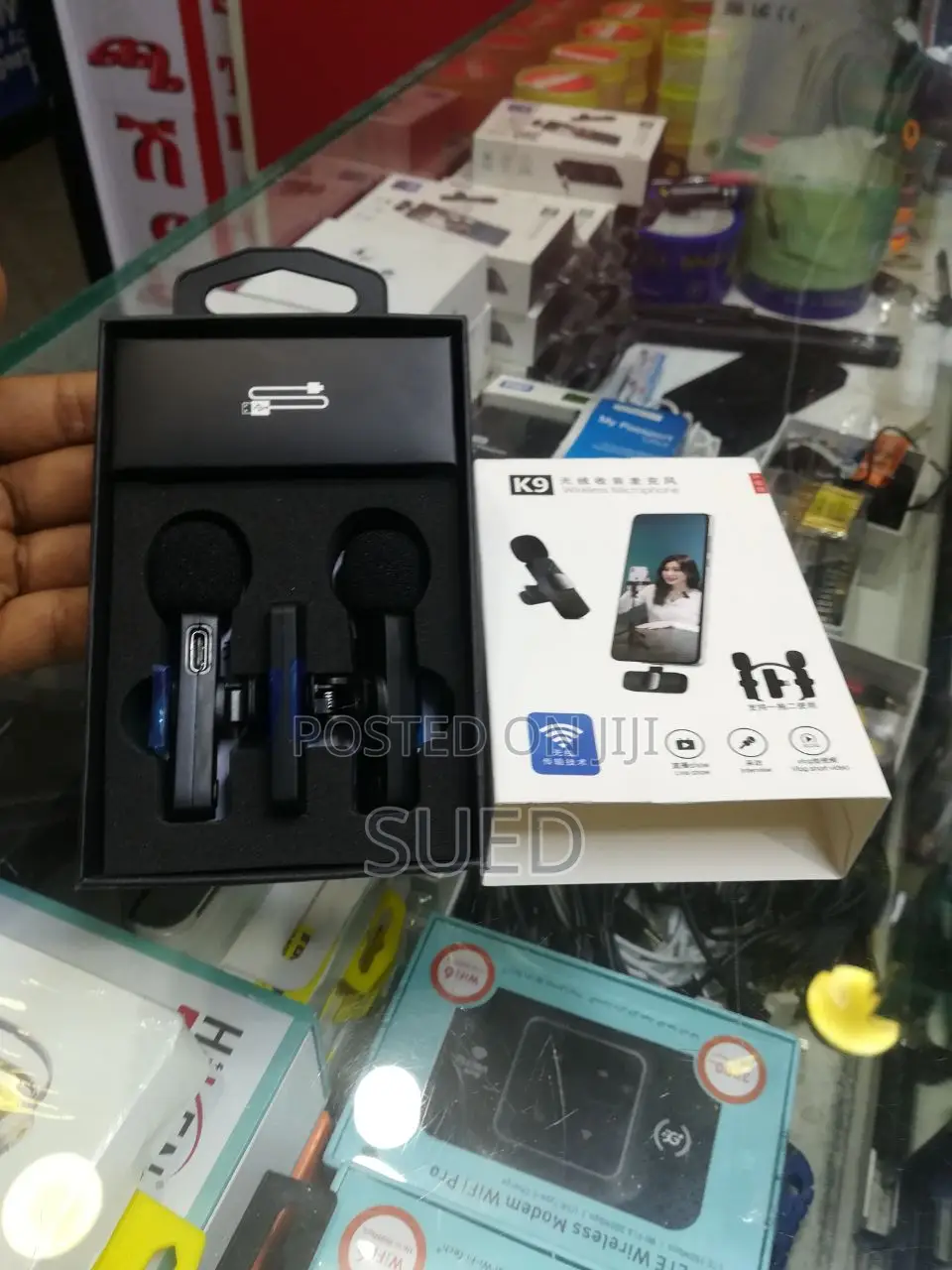 Wireless Microphone Dual Mic ገመድ አልባ ማይክሮፎን