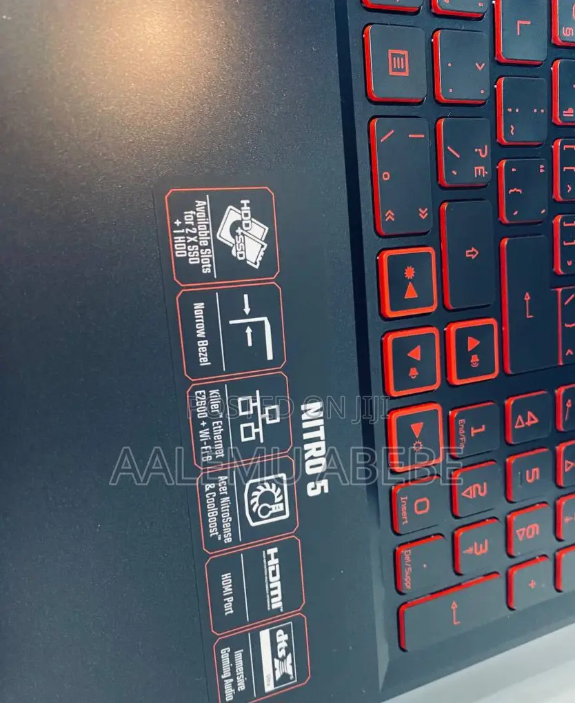 New Laptop Acer Nitro 5 16GB Intel Core I5 SSD 512GB
