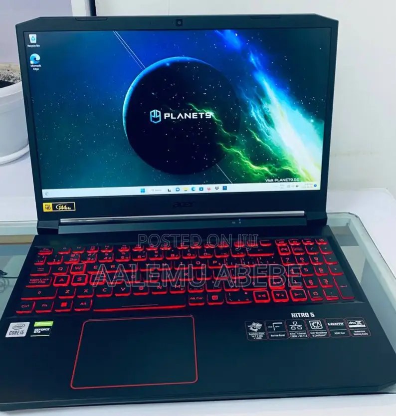 New Laptop Acer Nitro 5 16GB Intel Core I5 SSD 512GB