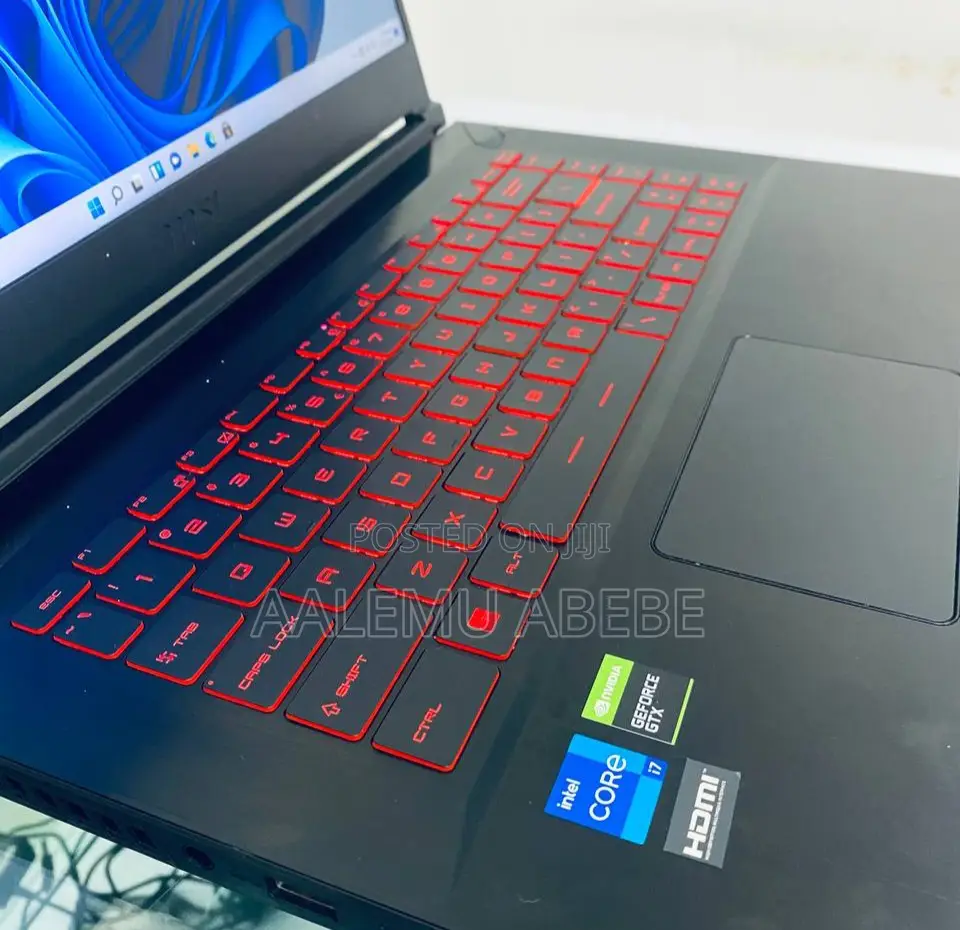 New Laptop MSI GF63 16GB Intel Core I7 SSD 512GB