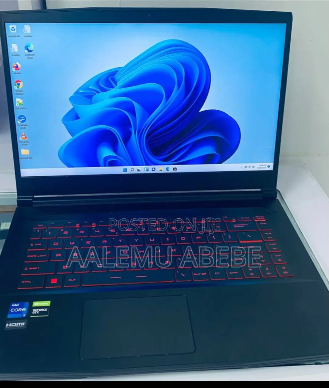 New Laptop MSI GF63 16GB Intel Core I7 SSD 512GB
