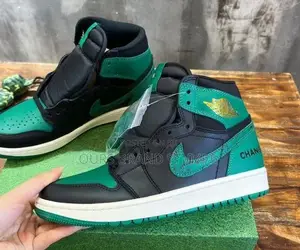 Photo - Air Jordan 1 High OG Eastside Golf ‘1961’ Black/Green Shoes