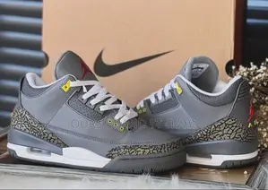 Photo - Air Jordan 3 Retro 'Cool Grey' High Master Quality Luxury