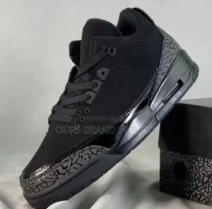 Photo - Air Jordan 3 Retro 'Black 'High Master Quality Luxury Shoes