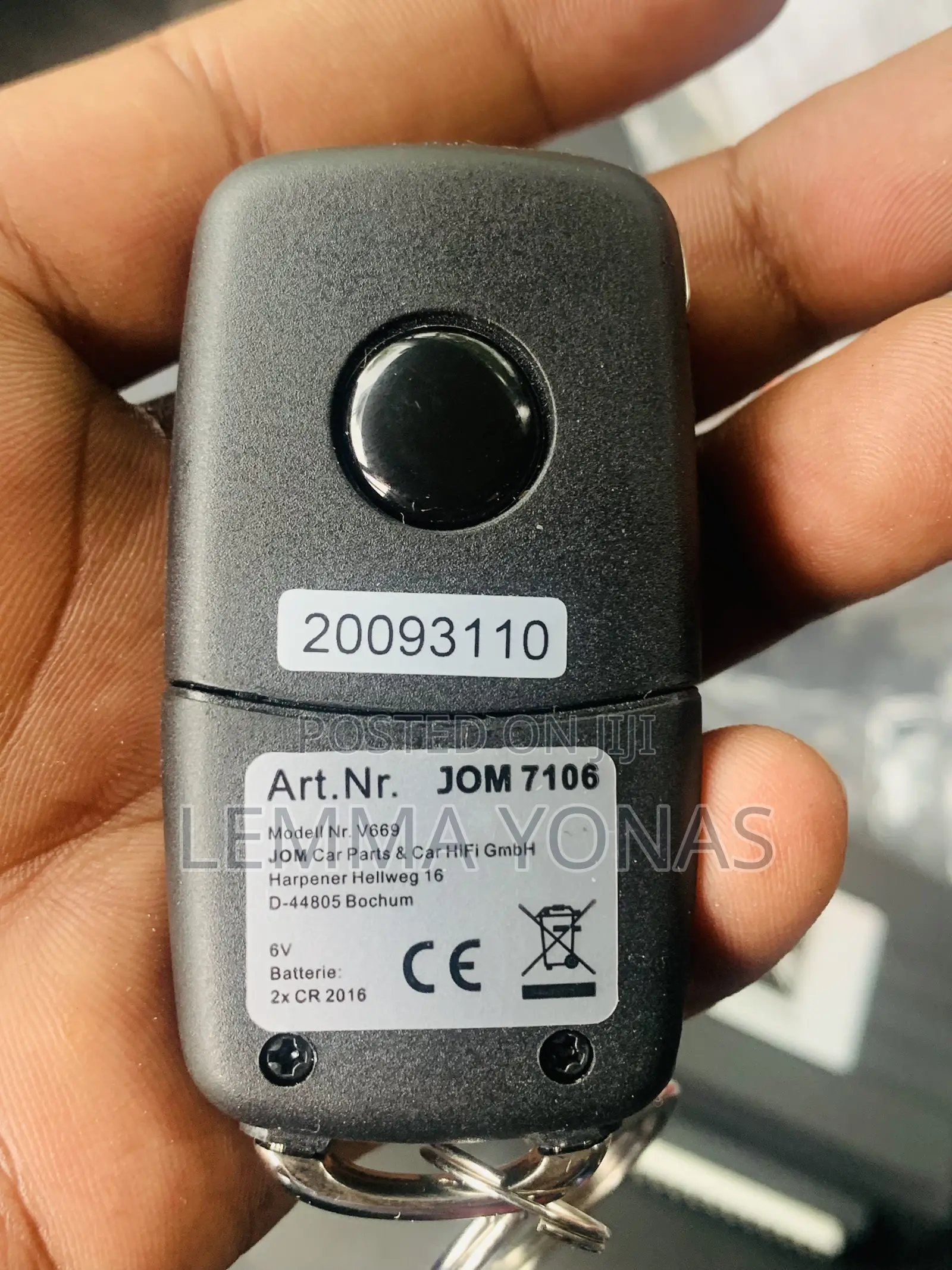 Car Alarm System - Germany - Europe Standard