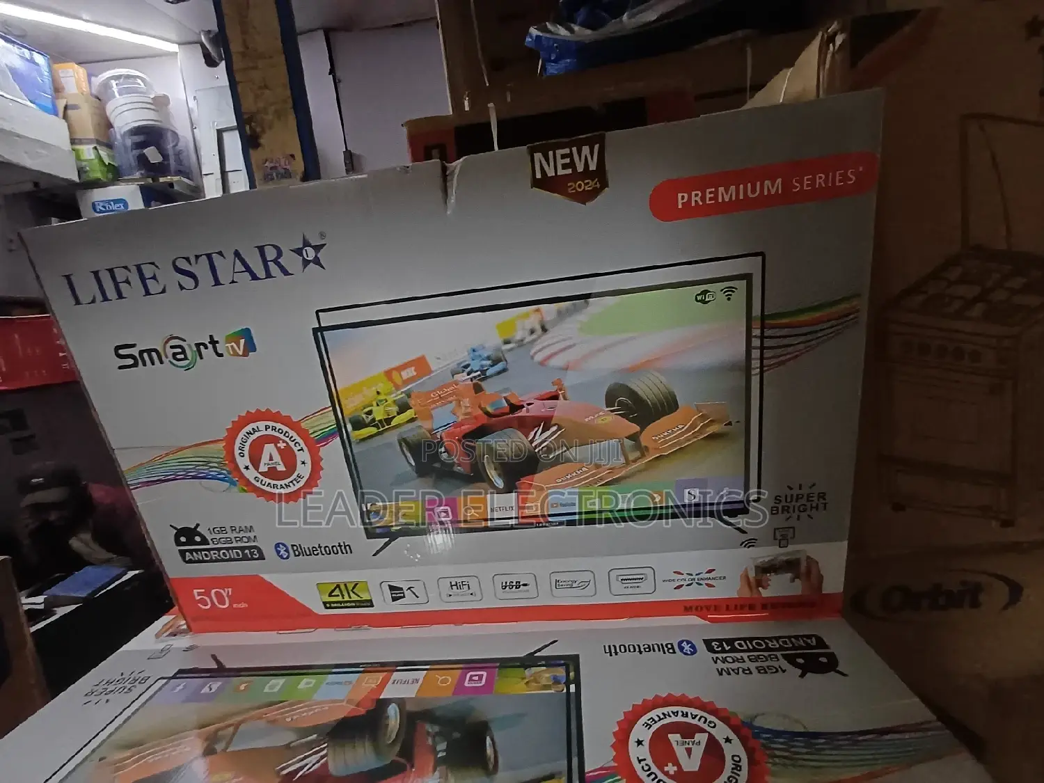 Lifestar Tv 50 Inch Smart Android Tv New Arrival 2025