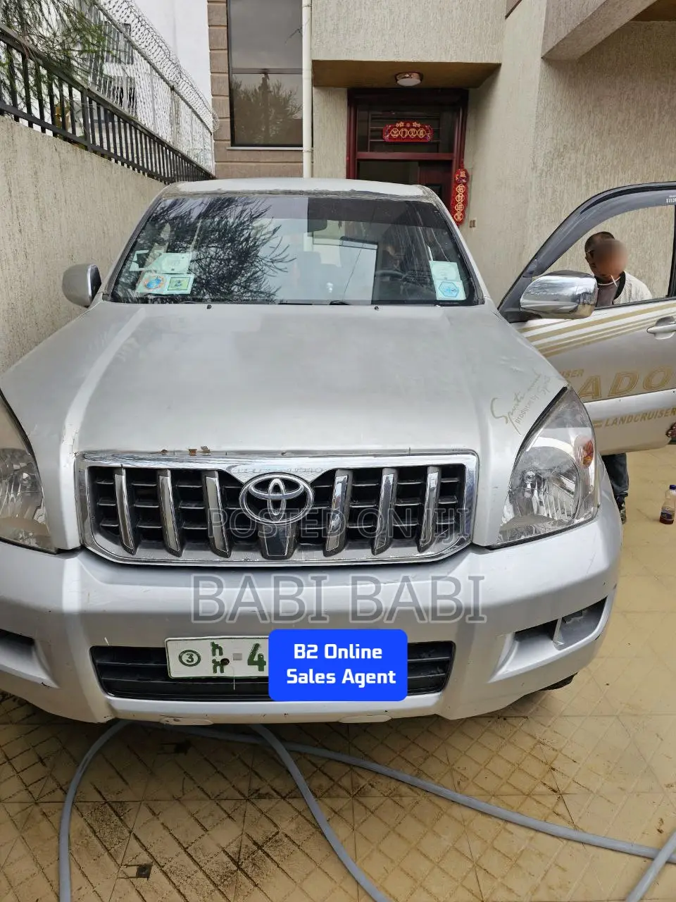 Toyota Land Cruiser Prado 2009 Silver