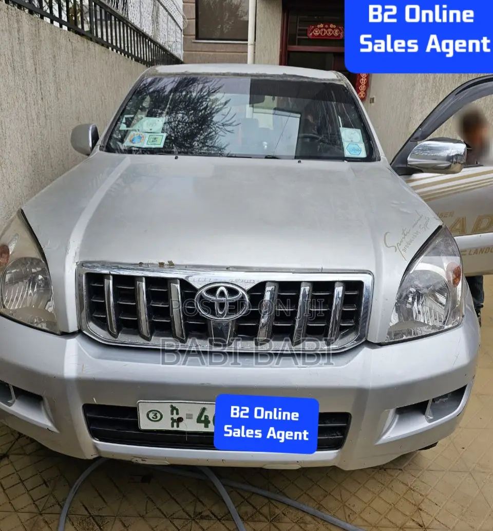 Toyota Land Cruiser Prado 2009 Silver