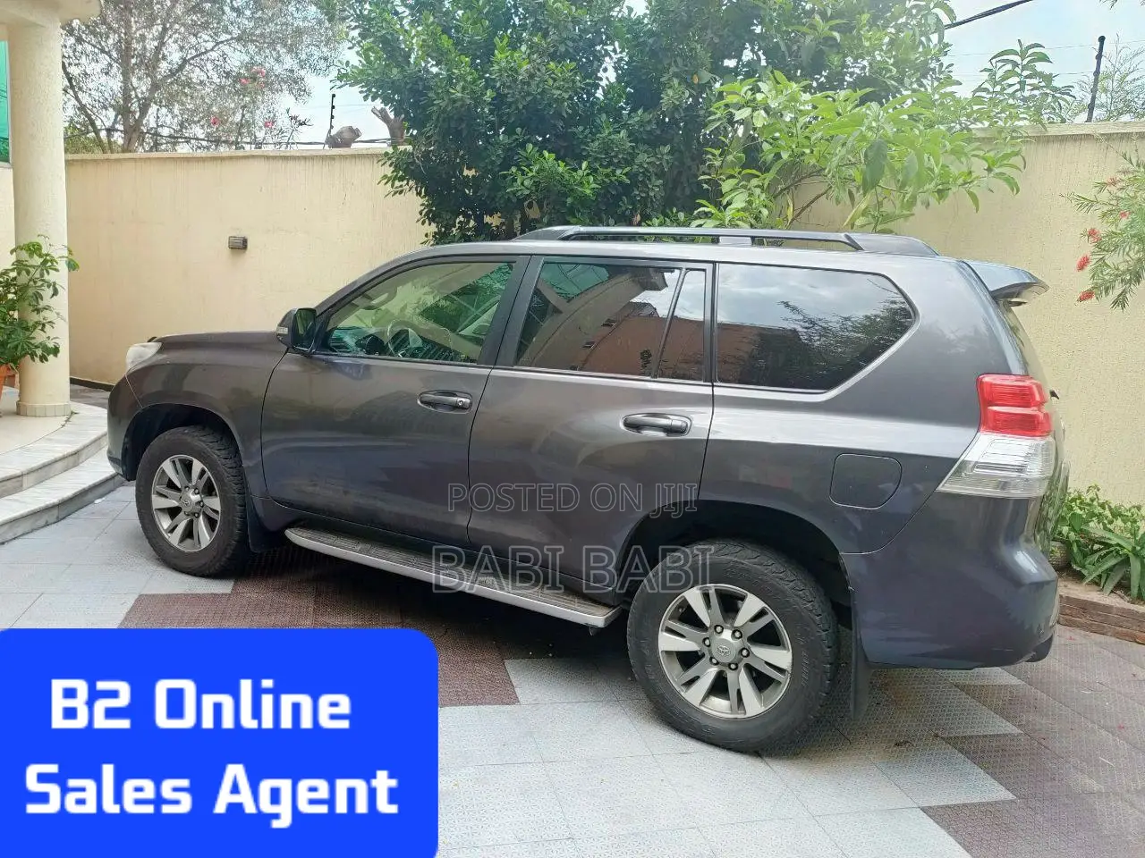 Toyota Land Cruiser Prado 2013 Gray