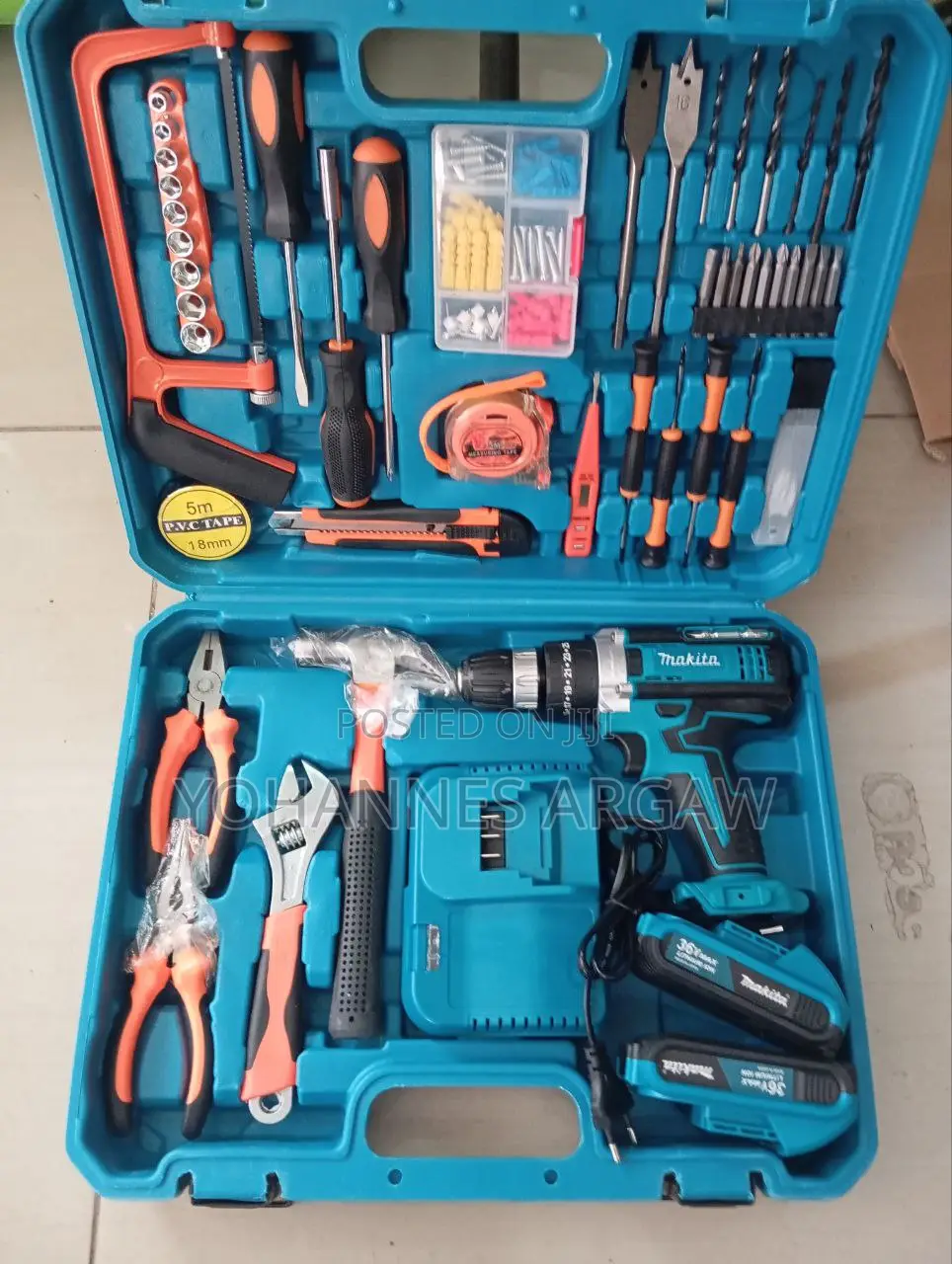 Drill Makita 36 Voltage 2 Battery