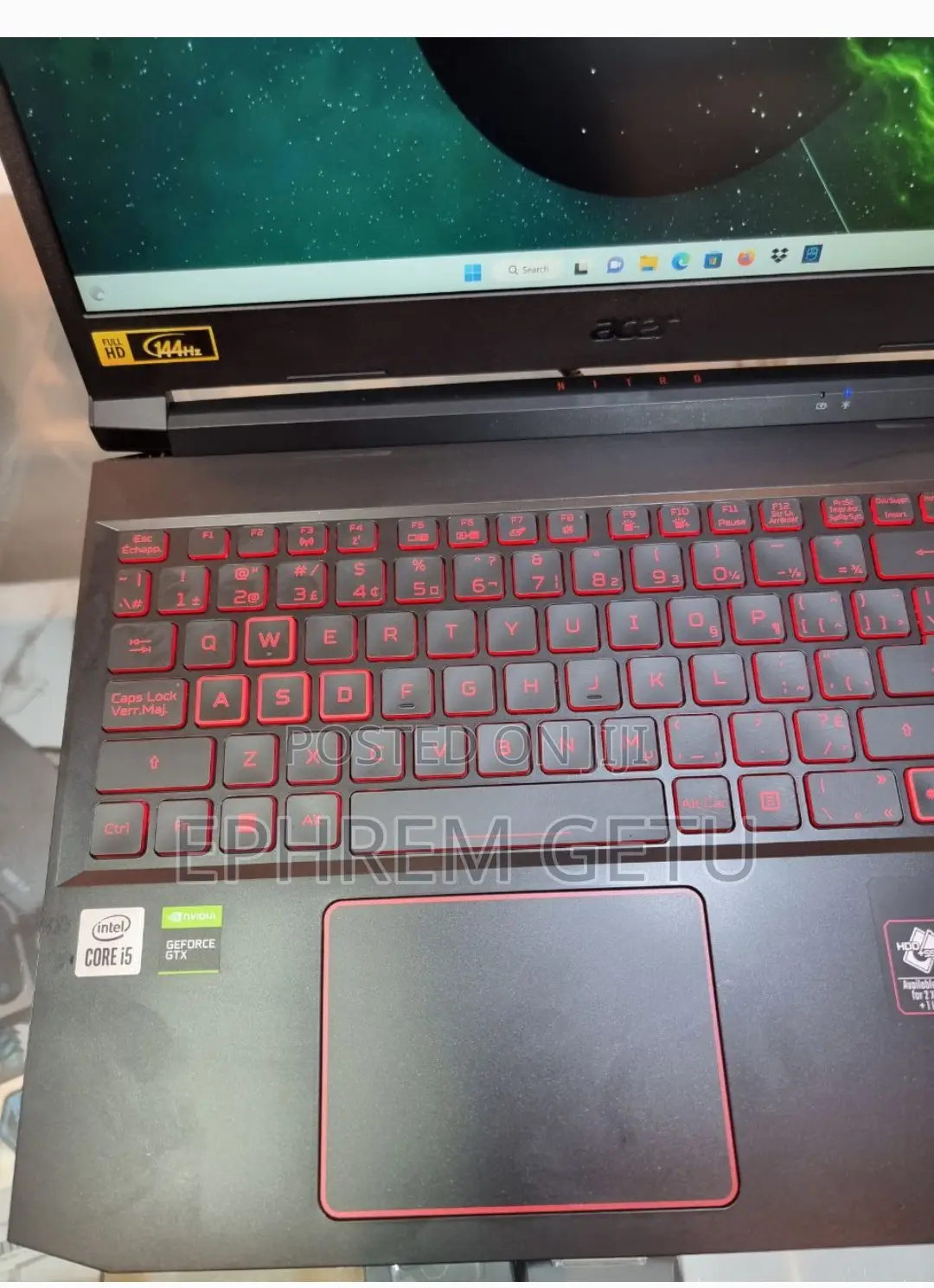 New Laptop Acer Nitro 5 8GB Intel Core I5 SSD 512GB