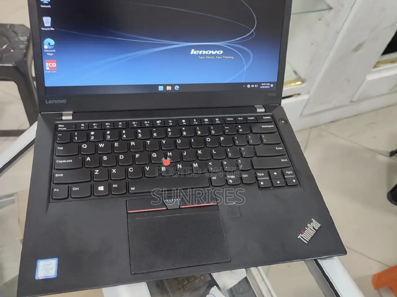 New Laptop Lenovo ThinkPad 2 12GB Intel Core I5 SSD 256GB