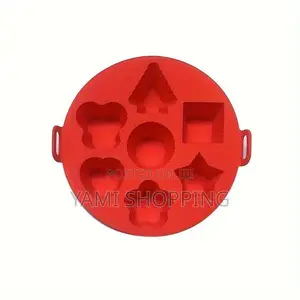 Photo - 7 Diffrent Shaped Silicon Cup Cake Mould