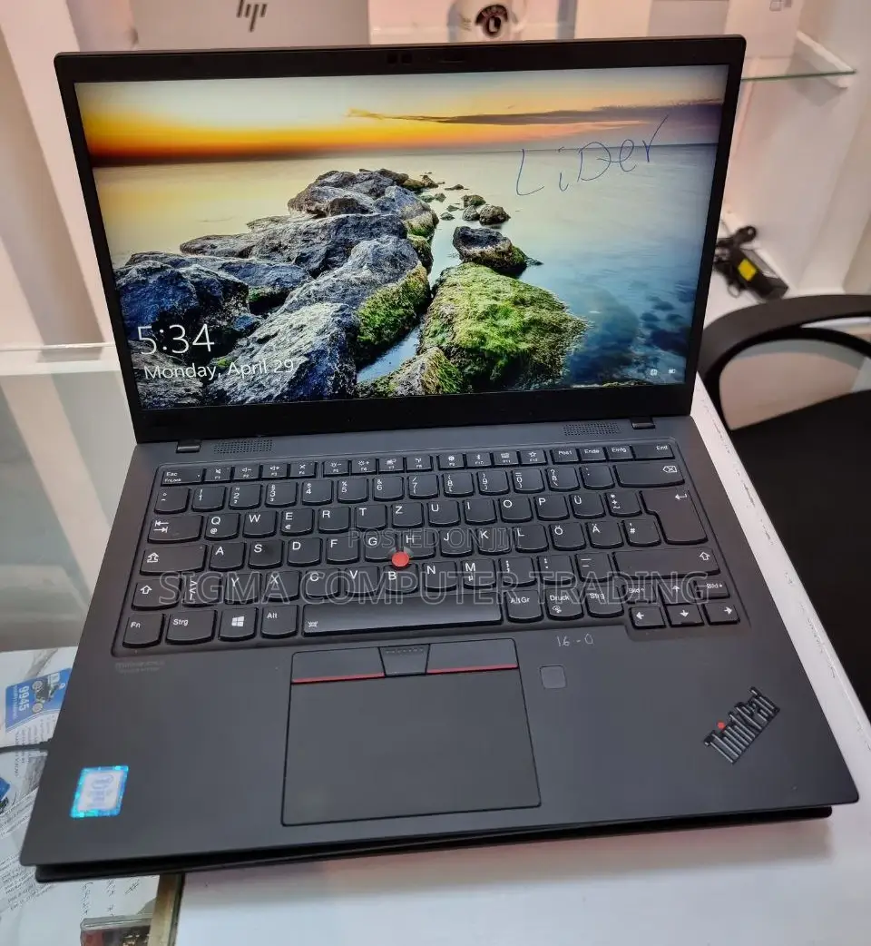 New Laptop Lenovo ThinkPad X1 Carbon 16GB Intel Core I7 SSD 512GB