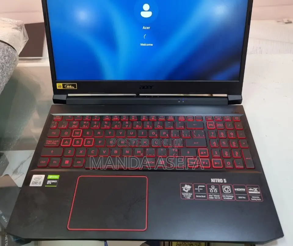 New Laptop Acer Nitro 5 8GB Intel Core I5 SSD 512GB