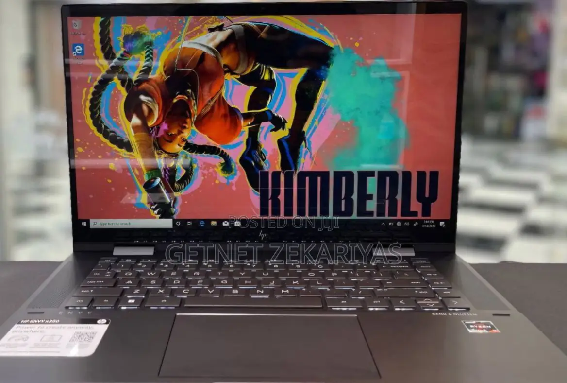 New Laptop HP Envy X360 8GB AMD Ryzen 5 SSD 512GB