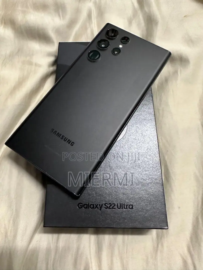 New Samsung Galaxy S22 Ultra 256 GB Black