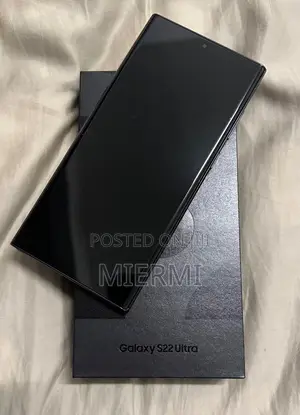 New Samsung Galaxy S22 Ultra 256 GB Black
